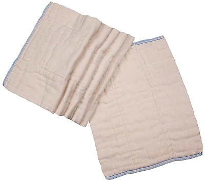 OsoCozy – Prefolds Unbleached Cloth Diapers