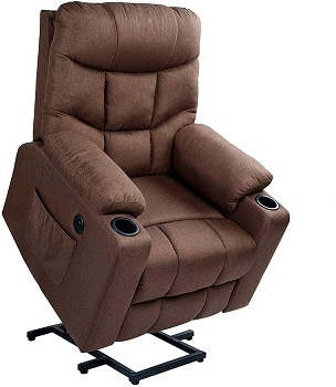 Esright Fabric Power Lift Chair Electric Recliner
