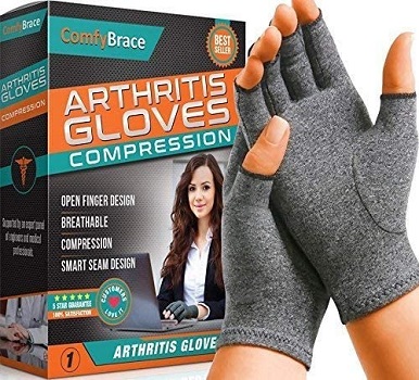 Comfy Brace Arthritis Hand Compression Gloves