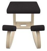 Double knee pad chair