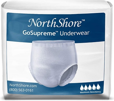 Northshore Go Supreme Pull On Incontinence Diaper