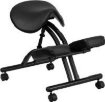 Saddle kneeling chair