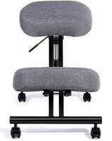 Single knee pad chair