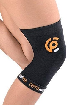 Copper Compression Knee Sleeve Support Brace-Arthritis Relief & Pain-Sports