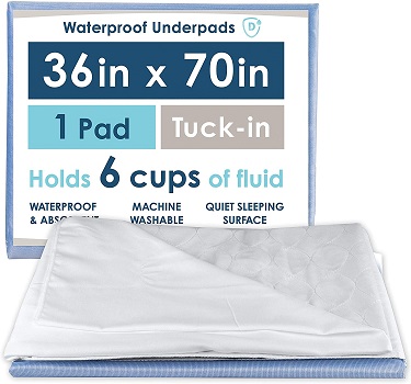 Saddle Style Absorbent Waterproof Bed Sheet