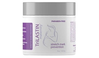 TriLASTIN Maternity Stretch Mark Prevention Cream, Unscented