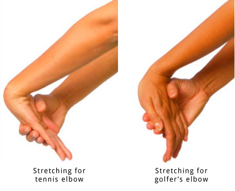 golfer's elbow stretching